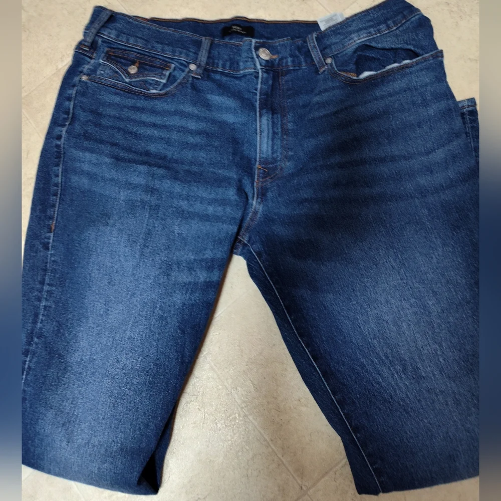 True Religion Men's Ricky Relaxed Straight Jeans Size 42 X 31.5